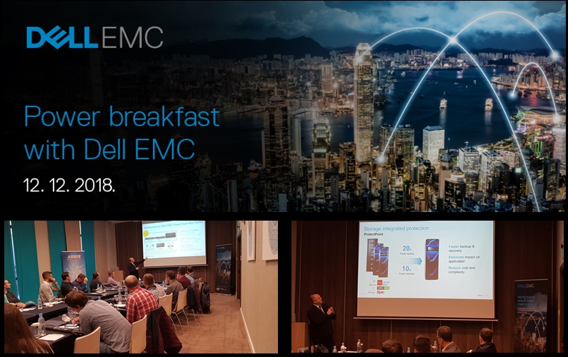 Power breakfast with Dell EMC